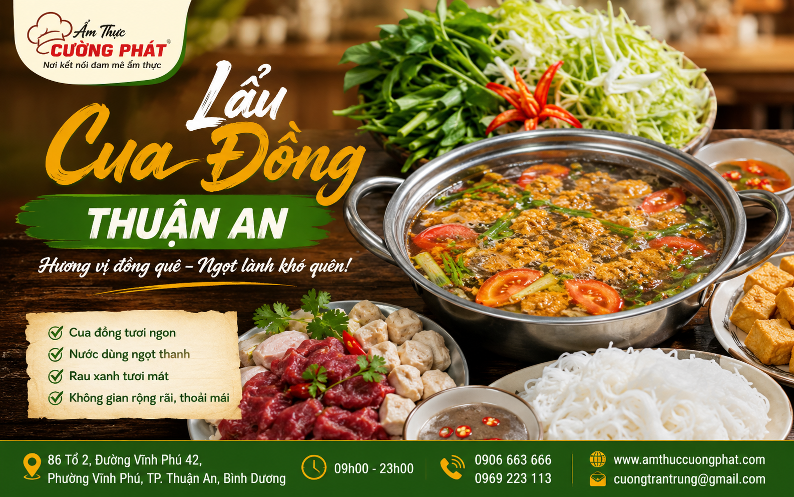 Giá trị dinh dưỡng cao, giúp món lẩu cua đồng chiếm được nhiều cảm tình của thực khách