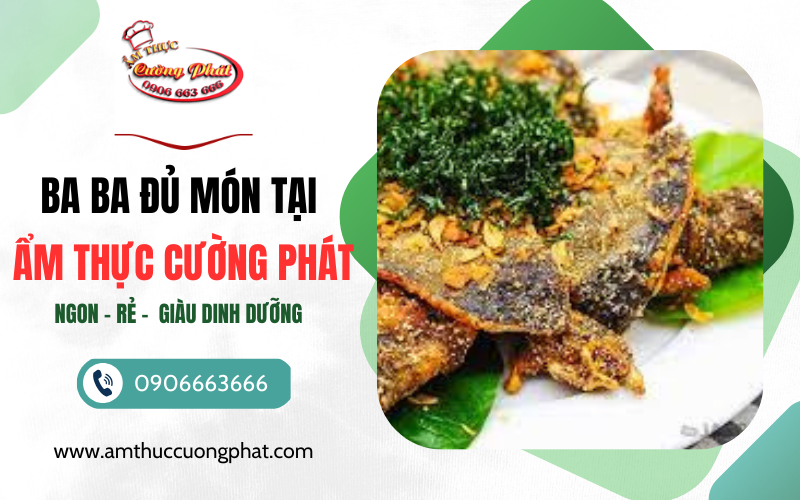 Các món ăn từ Ba Ba