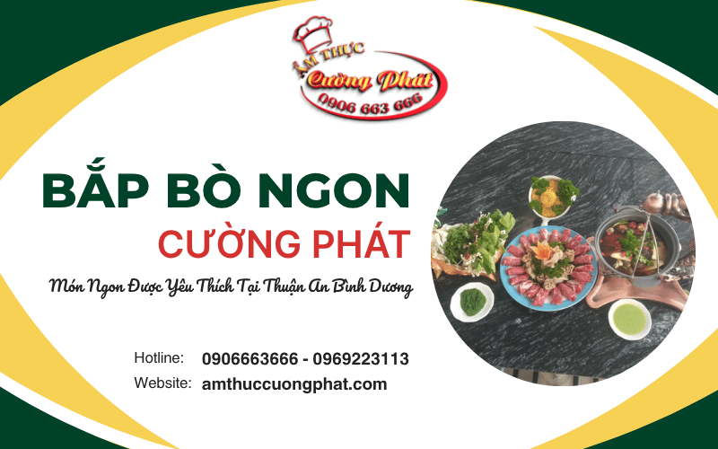 bắp bò ngon Thuận An