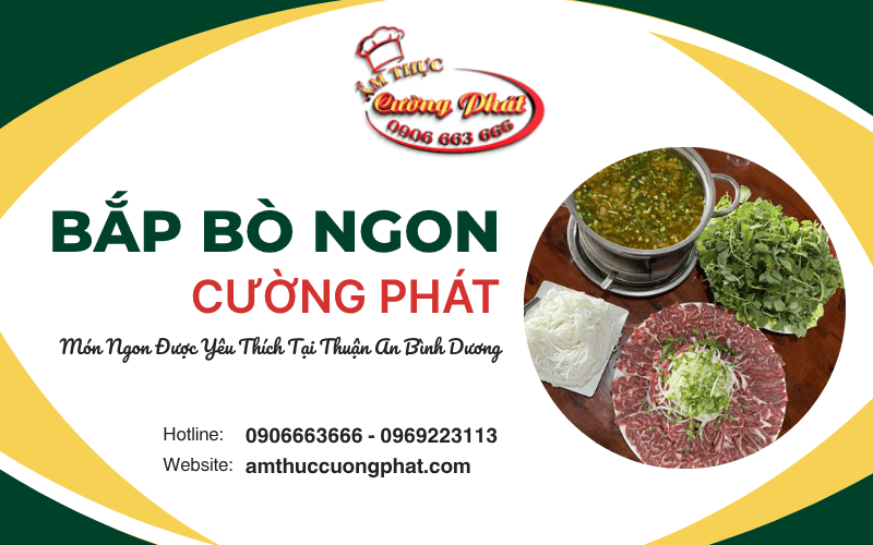 bắp bò ngon Thuận An