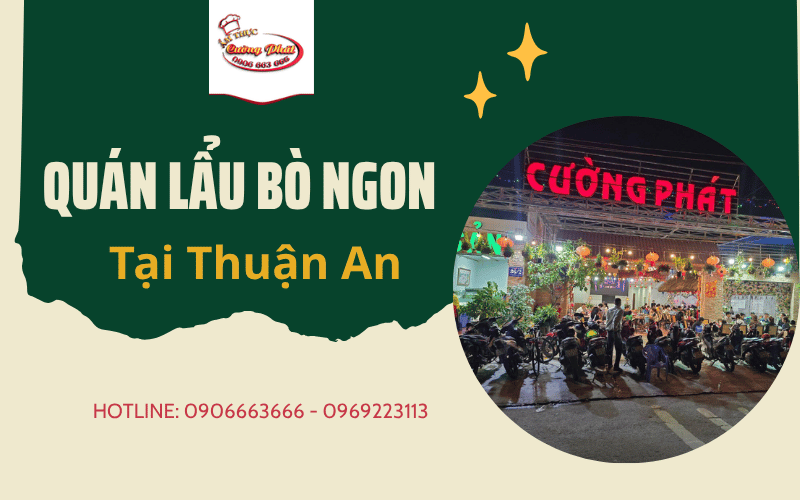 Quán lẩu bò ngon Thuận An
